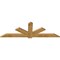 Ekena Millwork Kennewick Rough Sawn Timber Gable Bracket, Western Red Cedar, 84"W x 28"H x 2"D x 6"F, 8/12 Pitch GBW084X28X0206KEN00RWR - alternate 2